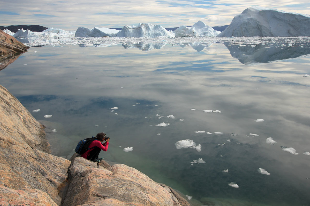 Forman on-site in Greenland