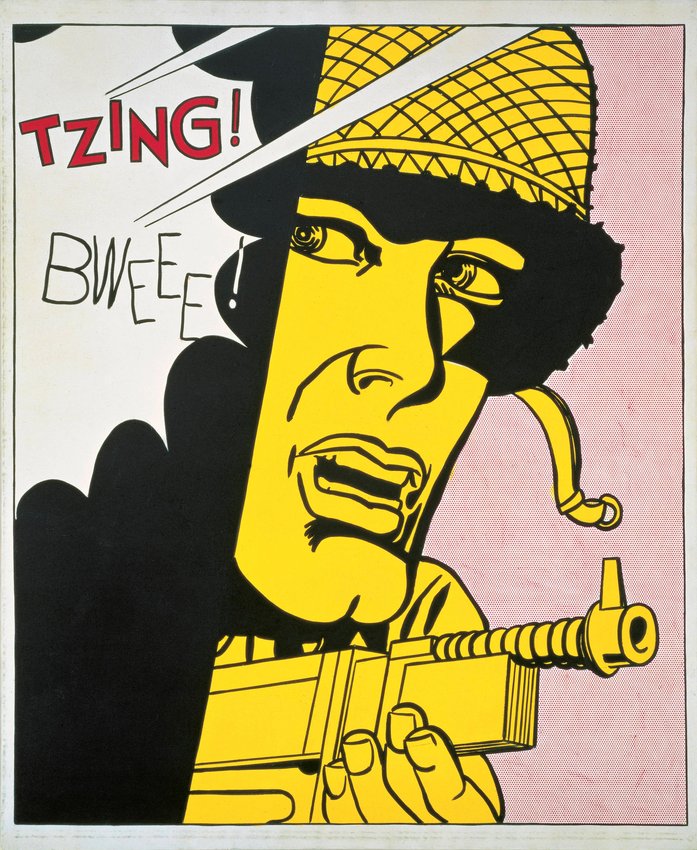 Roy Lichtenstein, Live Ammo (Tzing!), 1962