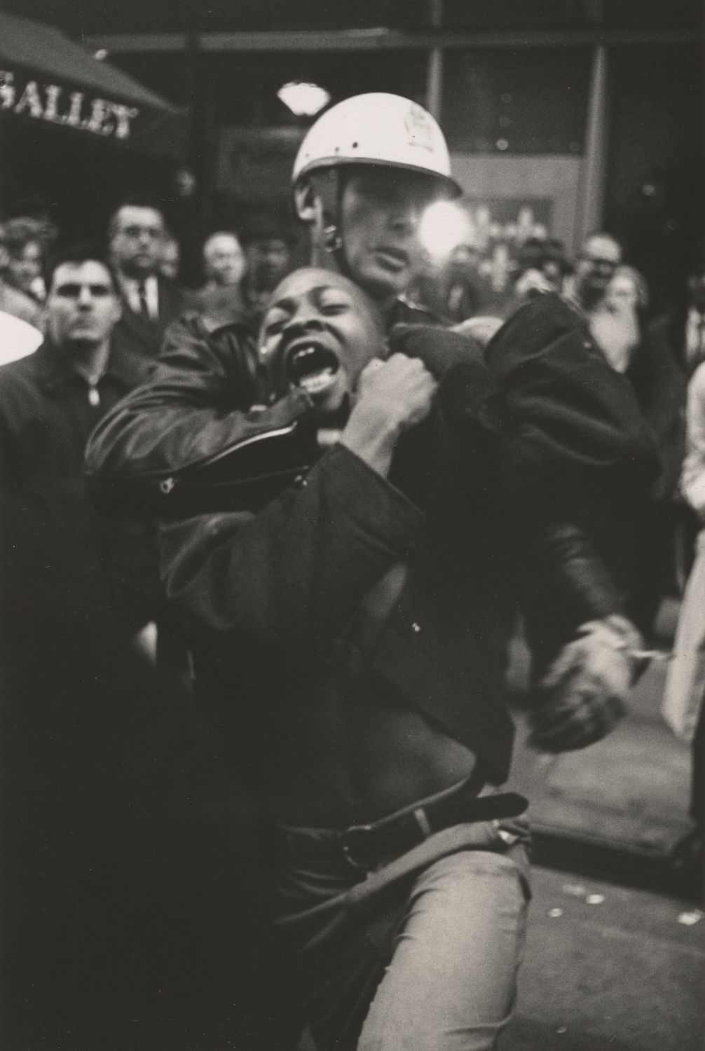 Arrest of Taylor Washington, Atlanta, 1963.