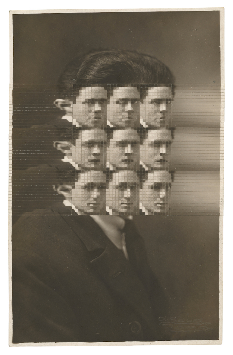 One of them 2019 switched vintage photo 135x87mm