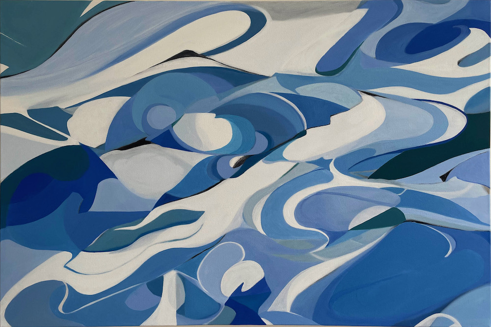 Blue ken 24x36