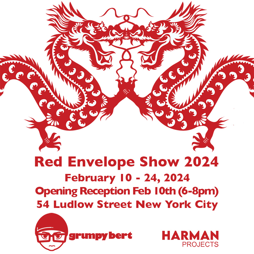 Red Envelope Show Flyer