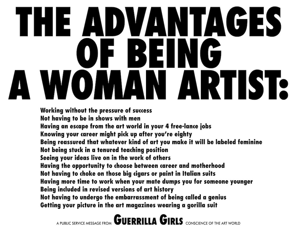 Laugh, Cry, Fight…  with the Guerrilla Girls