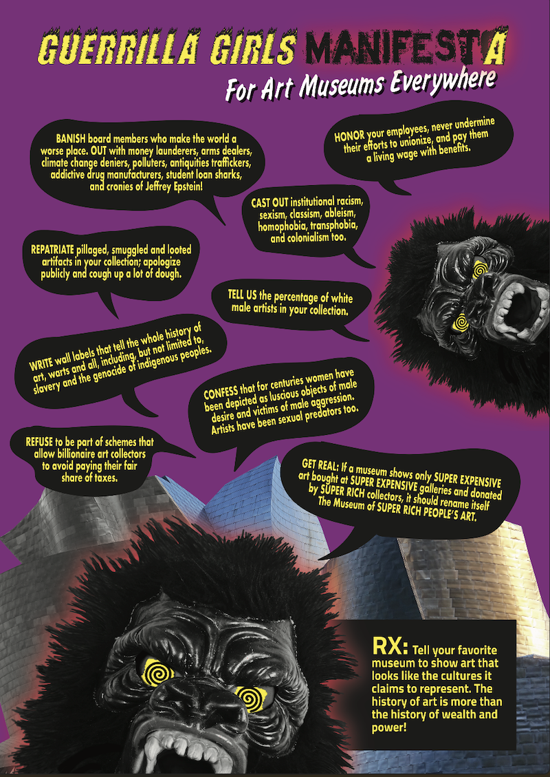 Laugh, Cry, Fight…  with the Guerrilla Girls