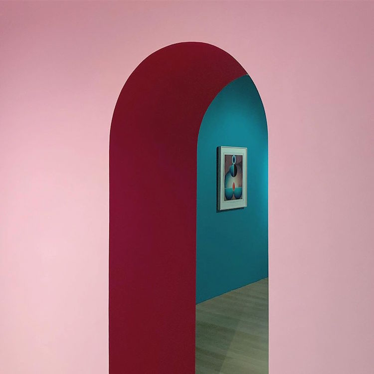 Installation view of "Nicolas Party: Pastel" at The FLAG Art Foundation, 2019. Photography by Steven Probert.