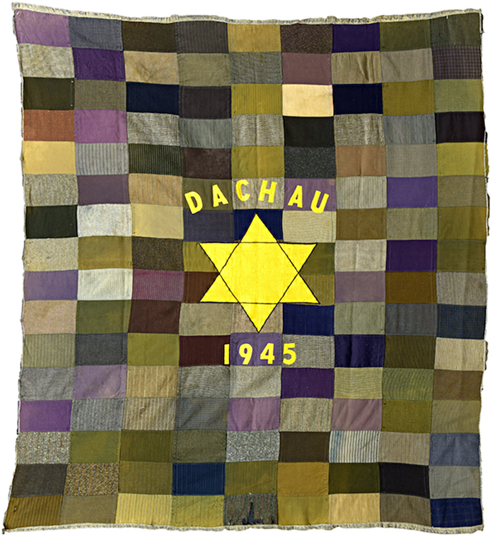 Unknown Maker, Dachau 1945, 1945, Wool, 69 1/2 x 77 in., Michigan State University Museum Collection, 2015:66.2. Image Credit: Courtesy of Michigan State University Museum. Photographed by Pearl Yee Wong