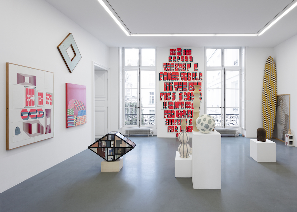 View of Barry McGee’s exhibition ‘Fuzz Gathering’at Perrotin Paris, 2021. Photo: Claire Dorn. © Barry McGee: Courtesy of the artist, Perrotin, and Ratio 3, San Francisco.