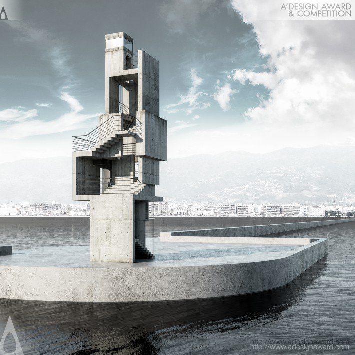 Cubes Aleorion Lighthouse by Vasilis Mylonas