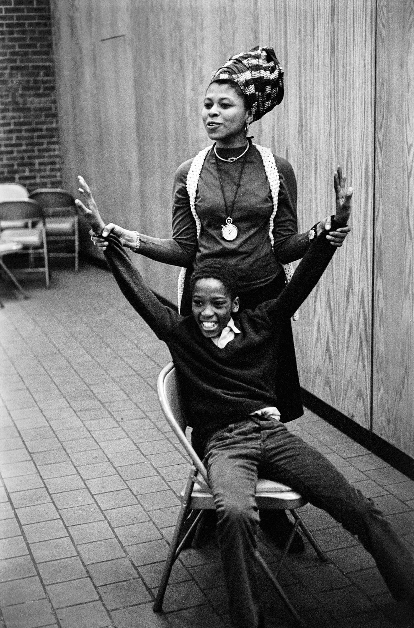 1971 - New York, New York: Black Panther Party after school program in Harlem.