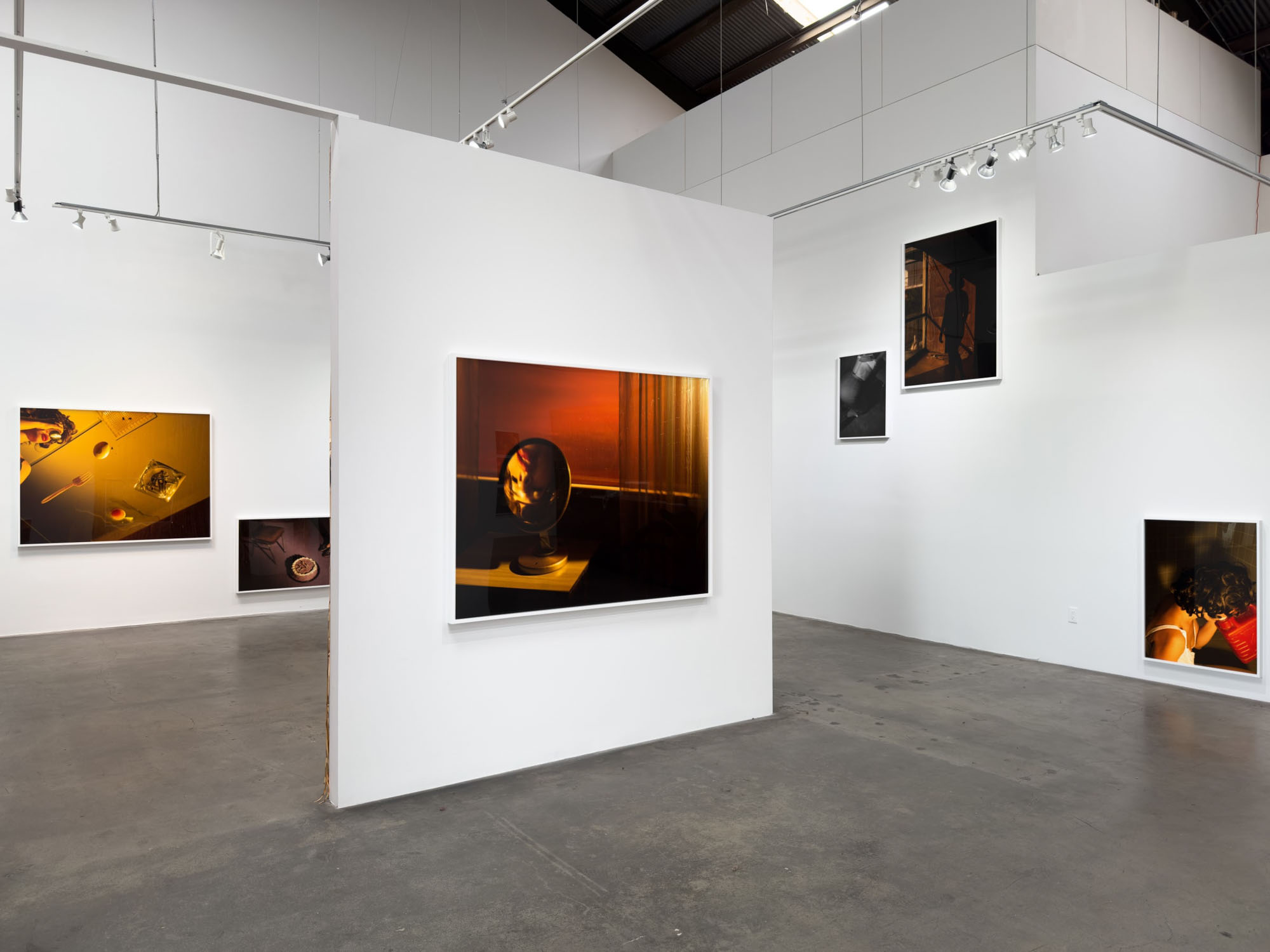 Installation view of "Break in Case of Emergency" at Rose Gallery