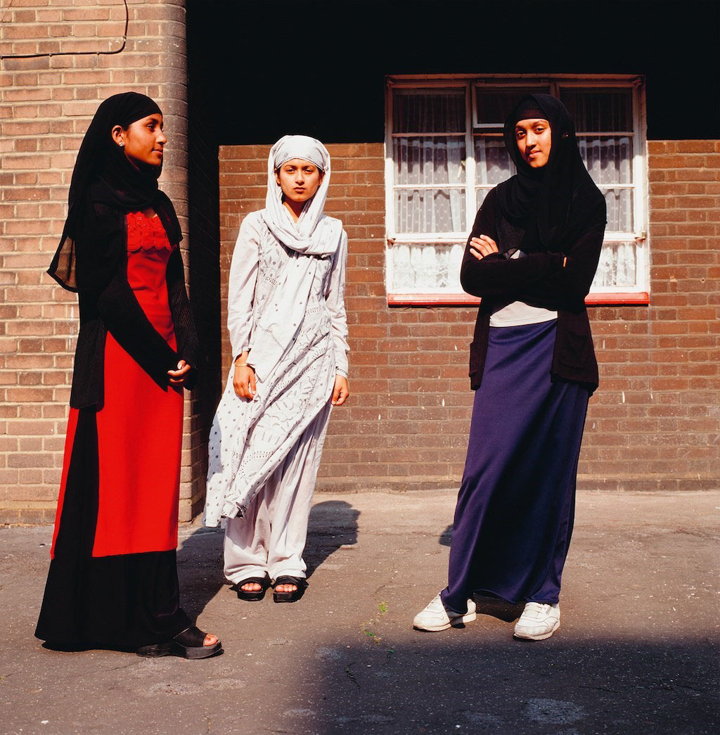 Suki Dhanda, Whitechapel Girls, 1999, from Shining Lights by Joy Gregory (ed.) (MACK, 2024)