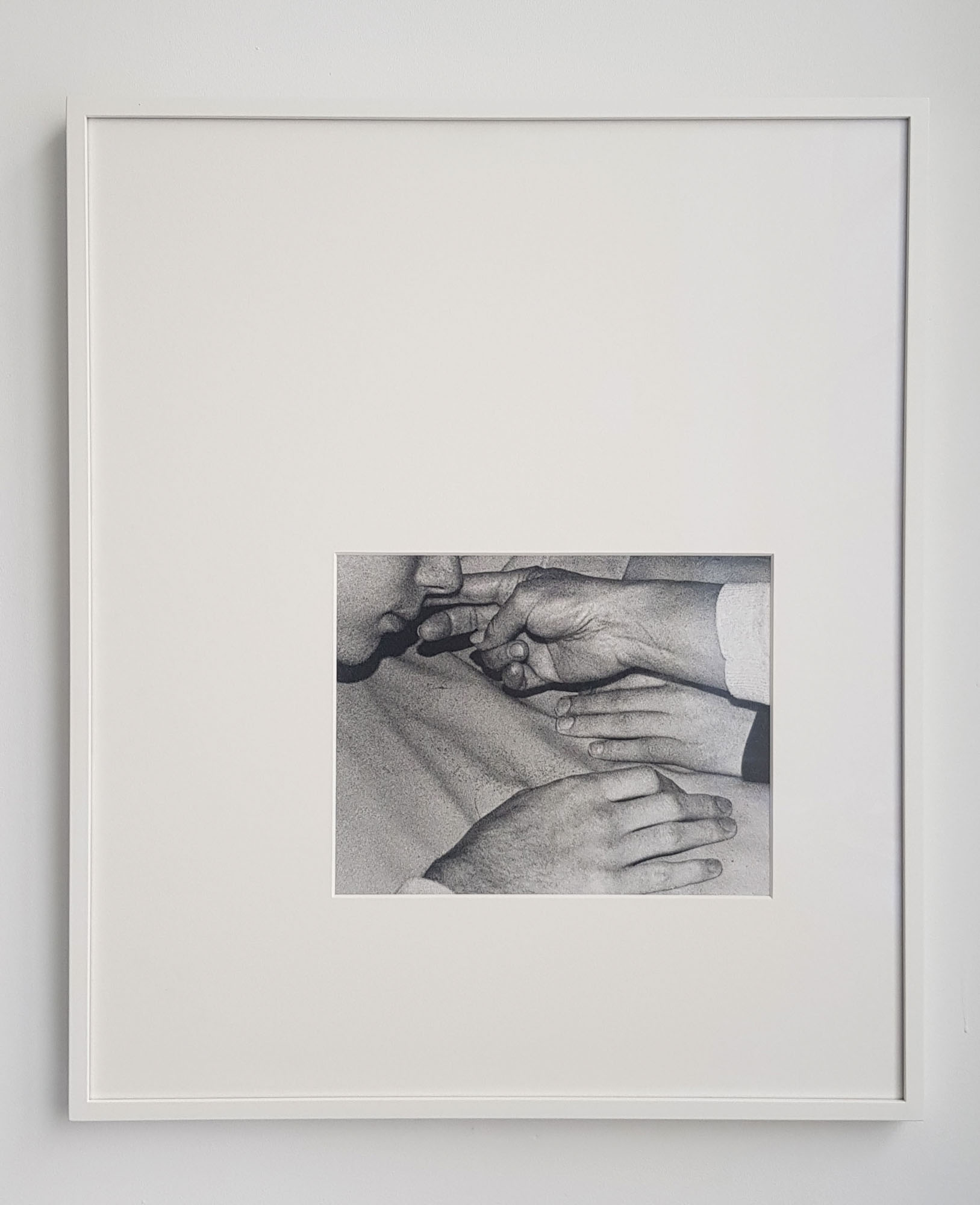 Joanna Piotrowska Strokes, 2022 Silver gelatin hand print Courtesy the artist and Phillida Reid, London