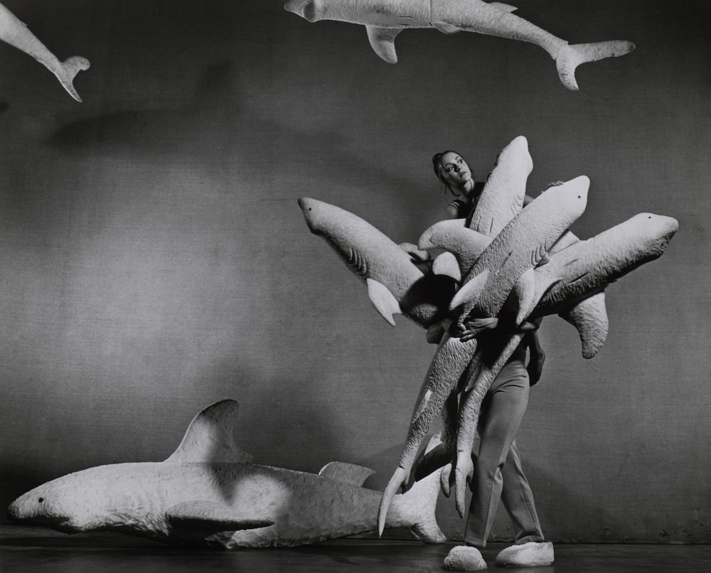 The Louis Falco Dance Company’s performance of Caviar, 1970 Décor and costumes by Marisol Gelatin silver print 8 x 10 inches (20.3 x 25.4 cm) Marisol Papers, Buffalo AKG Art Museum