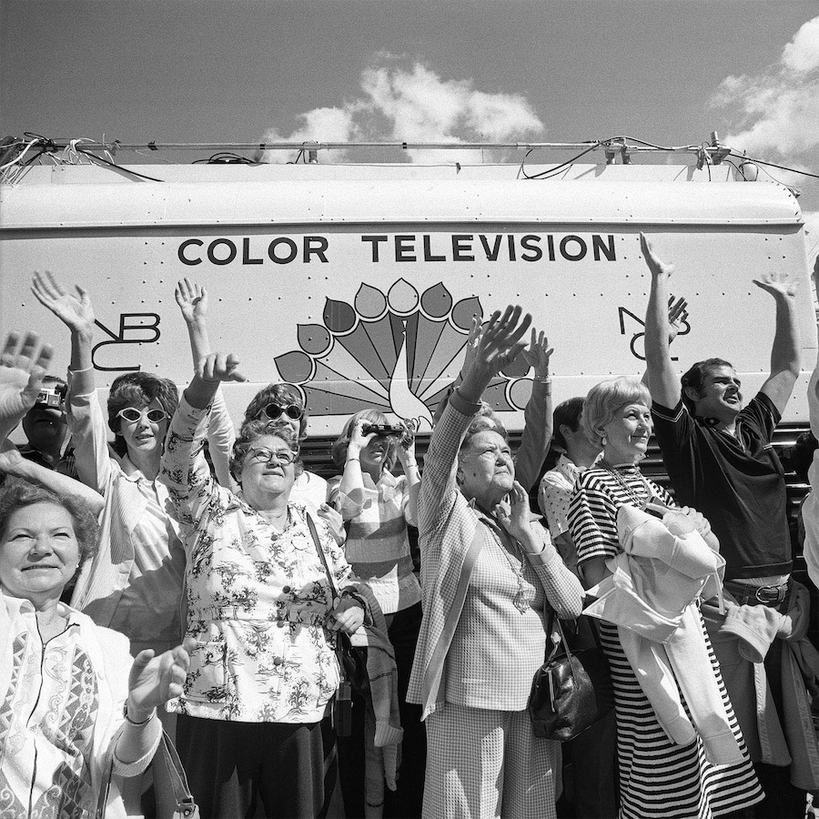 COLOR TELEVISION, Mardi Gras, NOLA, February 1977 // All photography © Meryl Meisler