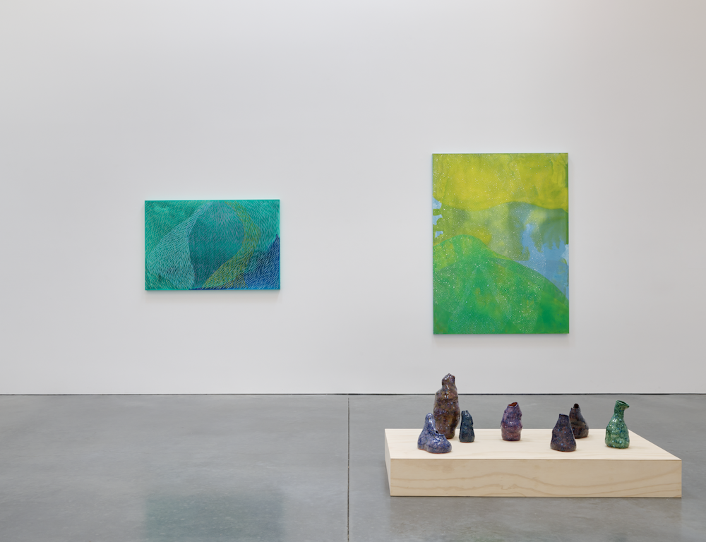 Installation view of Julia Chiang: The Glows and The Blows at the Parrish Art Museum, Water Mill, NY (July 14–October 13, 2024). Photo: Jason Schmidt.