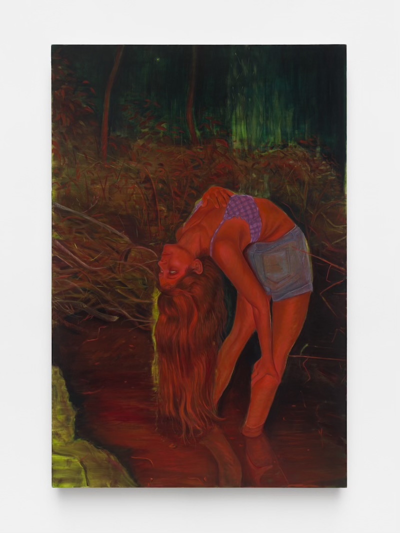 Hostage to the Devil, 2024 oil and acrylic on canvas 48 x 72 in 121.9 x 182.9 cm