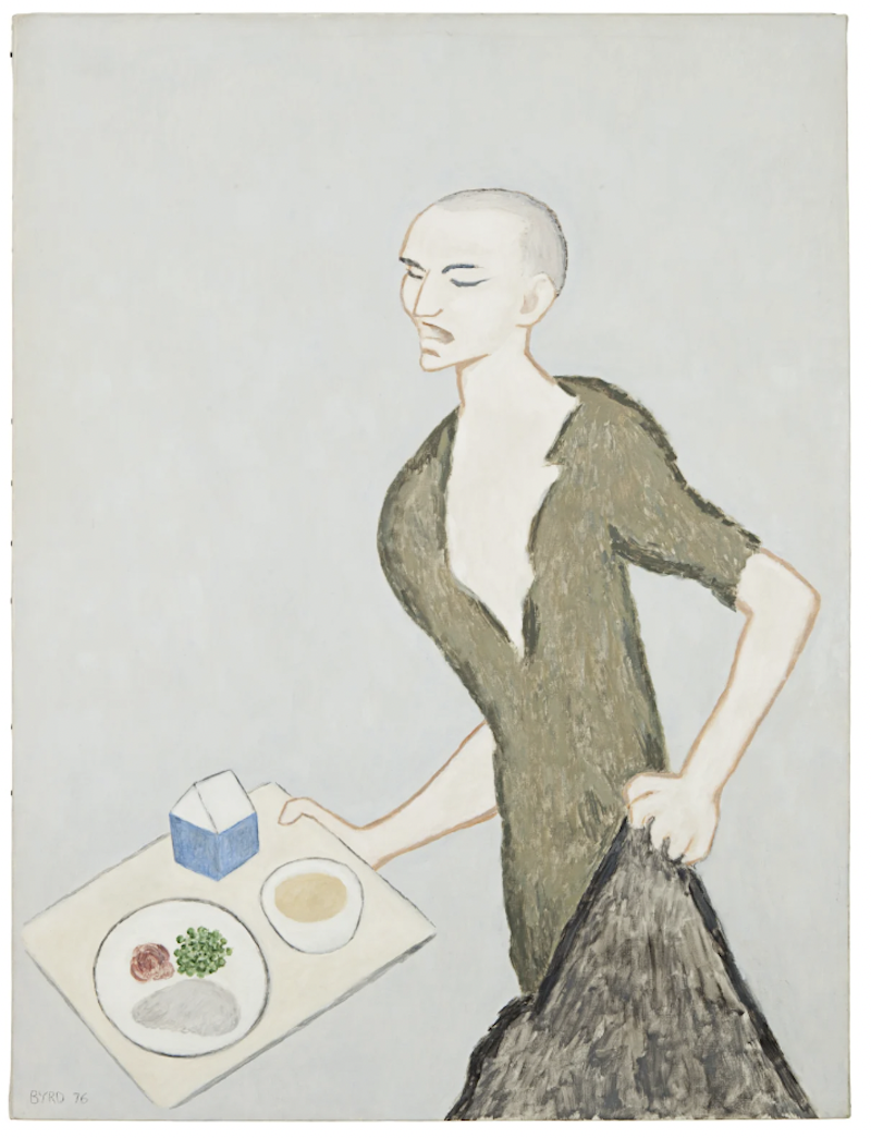 Food Tray Patient, 1976 Oil on canvas 34 x 26 inches