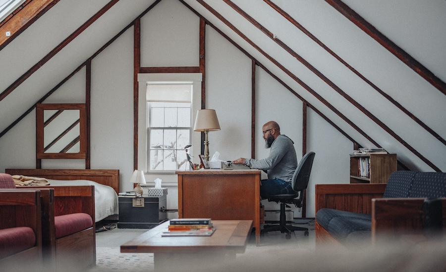 Writing Fellow 2022-23, John Murillo, photo by Michael Cestaro