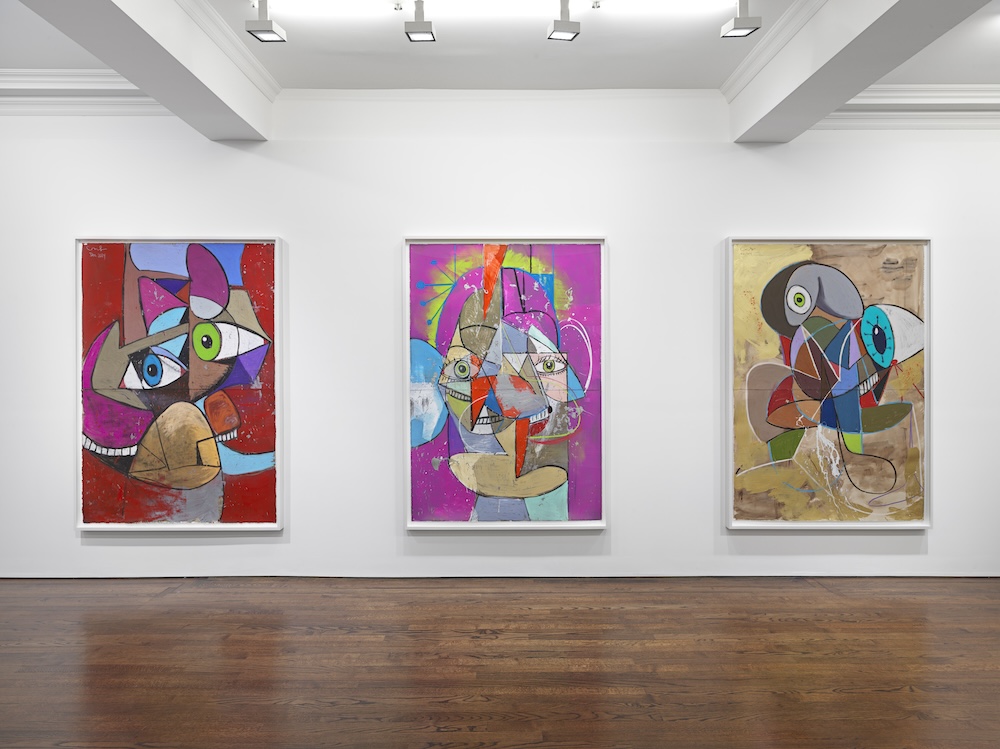 George Condo Pastels Installation view, Sprüth Magers, New York, January 29– March 1, 2025 Courtesy the artist and