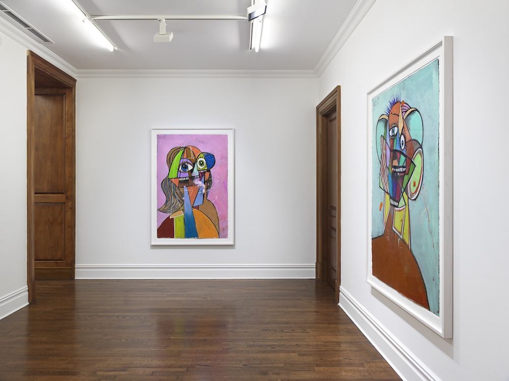 George Condo Pastels Installation view, Sprüth Magers, New York, January 29– March 1, 2025 Courtesy the artist and