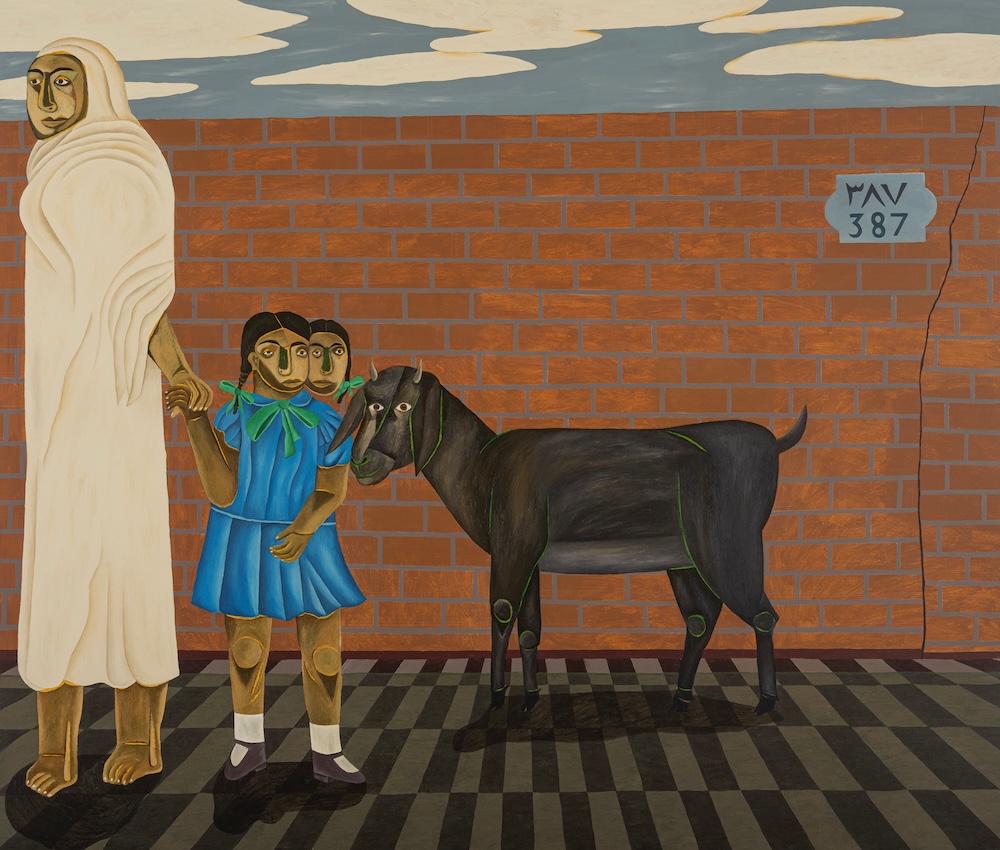 Salah Elmur, The Narrow Road, 2024. Courtesy of the artist and Mariane Ibrahim