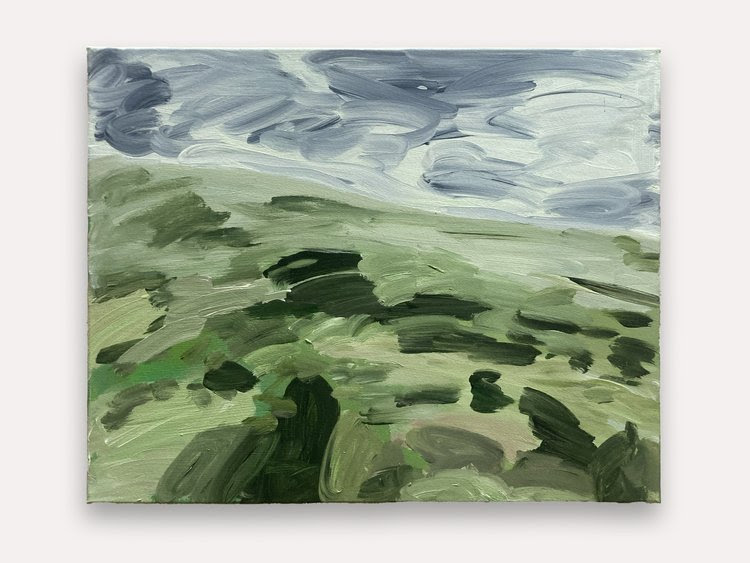 Louis Somveille, Landscapes, 2024 Acrylic on canvas 16 x 20 inches