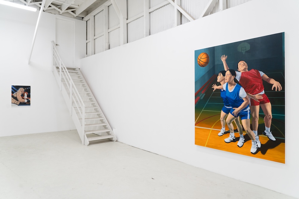 Installation of "For Sport", all photos are courtesy the artist and Micki Meng