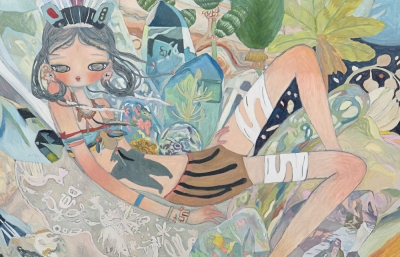 how deep how far we can go: Aya Takano @ Perrotin, Los Angeles