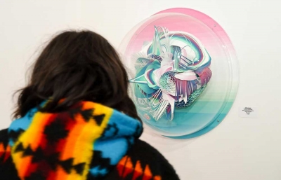Opening Photos: Psychedelic Art and Abstraction Come Together @ The Chambers Project image