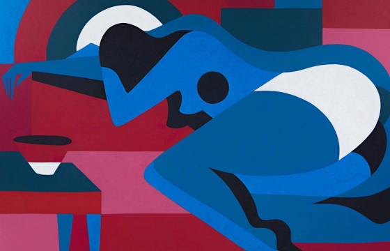 I'm Just Happy We Got a Cat: Parra Paints an Abstracted Domestic Life