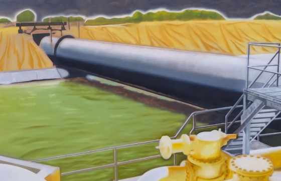 Luke Rogers "Coughing in the Pipes" @ Moskowitz Bayse, Los Angeles