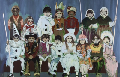 Claire Tabouret "Weaving Waters, Weaving Gestures" @ Voorlinden Museum, Wassenaar, The Netherlands image