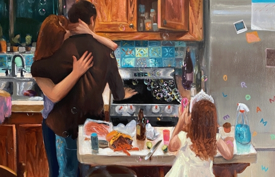 Larry Madrigal's "Work / Life" is On Display