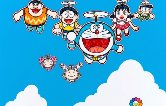 Superflat Doraemon: Takashi Murakami @ Perrotin, Tokyo
