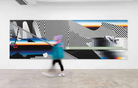 Felipe Pantone Goes to the "Kosmos" @ CONTROL Gallery, Los Angeles