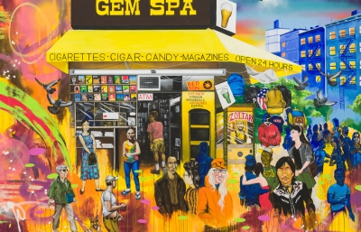 Chris “Daze” Ellis "Orchid Rain on the Underground" @ PPOW Gallery, NYC