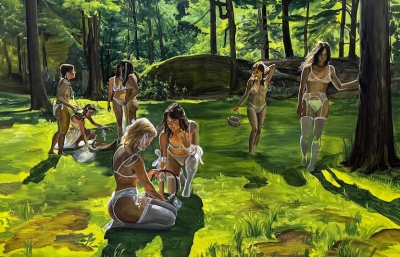 Preview: Emily Coan's "Rising the Spider Silk Series" Highlights DIMIN's Booth @ The Armory Show, NYC image