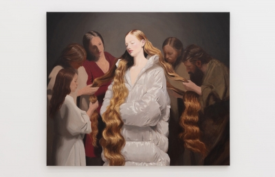 Nieves González "Sacred Hair / Capelli Sacri" @ T293 Gallery, Rome image