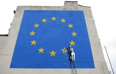 Banksy Reveals New Mural on Dawn of Controversial French Election image