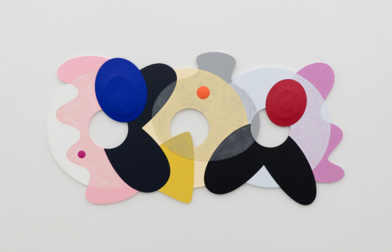 Two Purple Tigers: Josh Sperling's Sculptural Paintings On View in Seoul