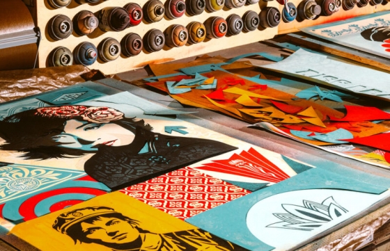 MODULAR FREQUENCY: Shepard Fairey @ Subliminal Projects, Los Angeles