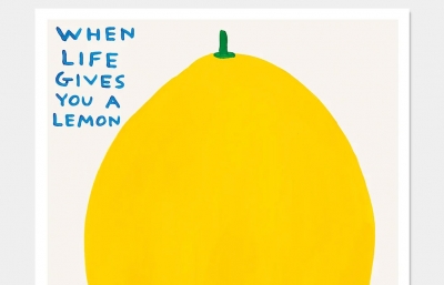 "When Life Gives You a Lemon" and Other Things You Can Get in David Shrigley's Shrig Shop image