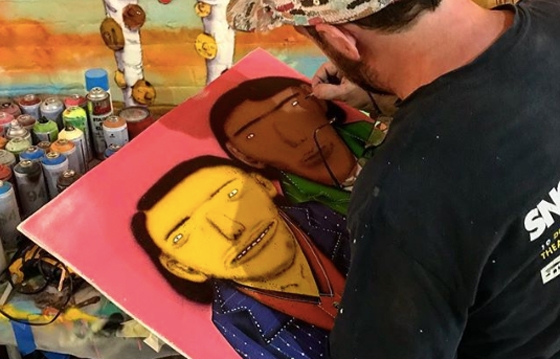 Preview: OSGEMEOS Prepping Upcoming Installation With Mattress Factory. Pittsburgh