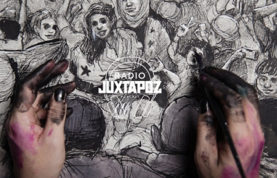 Radio Juxtapoz Podcast, ep 22: Drawing Blood with Molly Crabapple and the State of Art Activism image